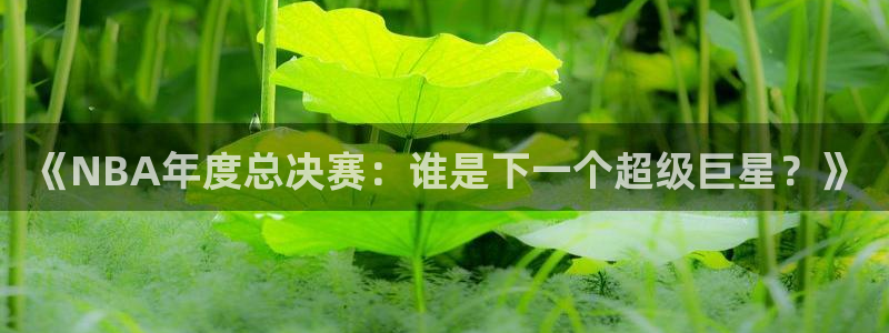jrs直播(无插件)直播极速体育360：《NBA年度总决赛：谁是下一个超级巨星？》